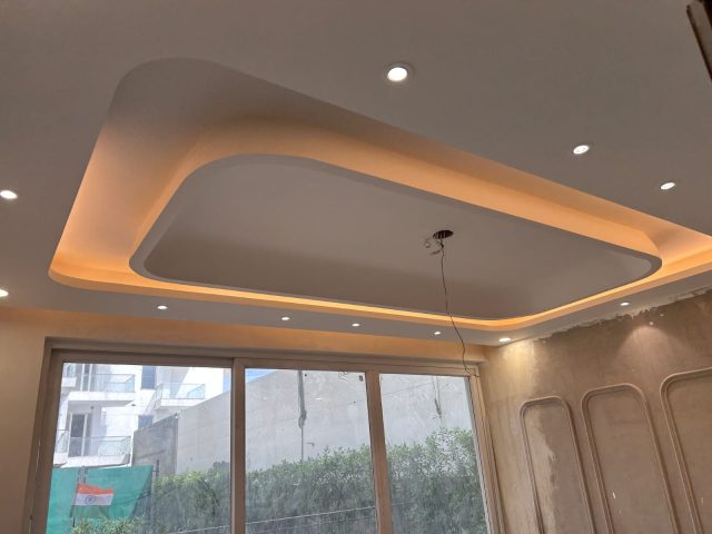 Bowl Concept False Ceiling – Adding Elegance to Modern Living Spaces